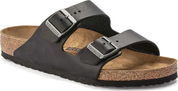 Birkenstock Birkenstock Arizona Natural Leather Narrow Fit Muškarci - Sandale Birkenstock - Crna - 1023141-7 - Size: 7