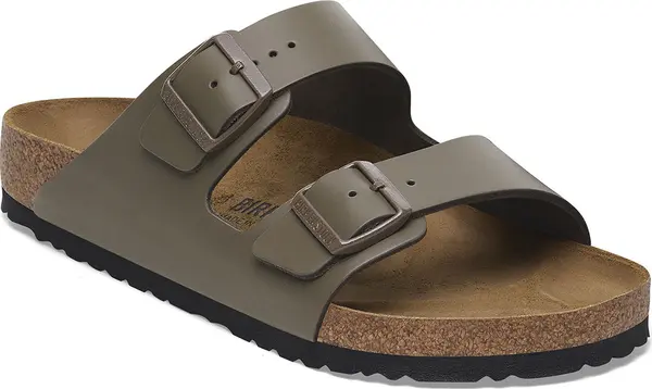 Birkenstock Birkenstock Arizona NL Concrete Gray Regular Fit Unisex - Sandale Birkenstock - Siva - 1029153-7.5 - Size: 7.5