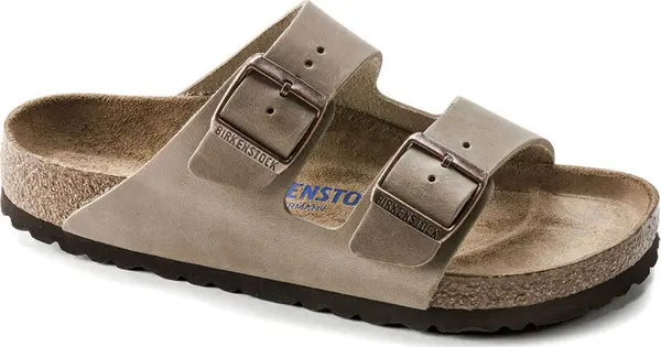 Birkenstock Birkenstock Arizona NU Oiled SFB Tabacco Brown Regular Fit Žene - Sandale Birkenstock - Smeđa - 552811-4.5 - Size: 4.5