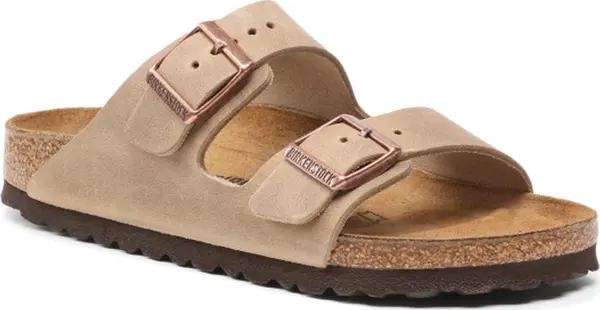 Birkenstock Birkenstock Arizona NU Oiled Tabacco Brown Narrow Fit Unisex - Sandale Birkenstock - Svijetlo smeđa - 352203-3.5 - Size: 3.5