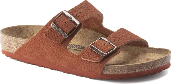 Birkenstock Birkenstock Arizona Nubuck Leather Narrow Fit Muškarci - Sandale Birkenstock - Narančasta - 1023098-8 - Size: 8