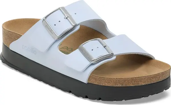 Birkenstock Birkenstock Arizona PAP Flex Platform Birko-Flor Narrow Fit Blue Žene - Sandale Birkenstock - Plava - 1030415-7.5 - Size: 7.5