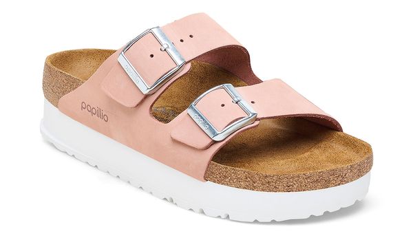 Birkenstock Birkenstock Arizona PAP Flex Platform Nubuk Leather Narow Fit