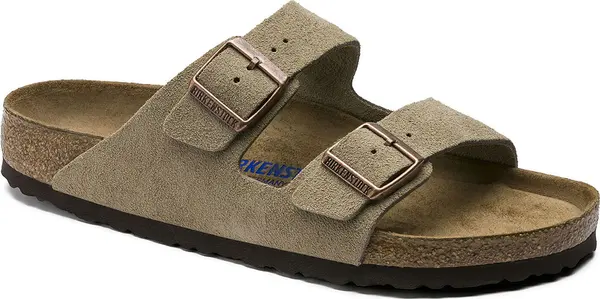 Birkenstock Birkenstock Arizona SFB VL Taupe Regular Fit Žene - Sandale Birkenstock - Smeđa - 951301-7.5 - Size: 7.5