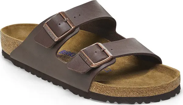 Birkenstock Birkenstock Arizona Soft Footbed Birko-Flor Regular Fit Unisex - Sandale Birkenstock - Smeđa - 451161-3.5 - Size: 3.5