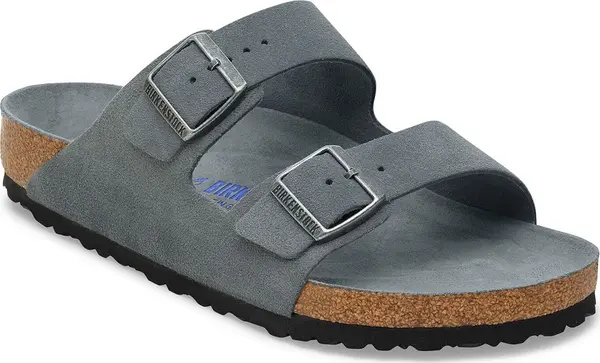 Birkenstock Birkenstock Arizona Soft Footbed Suede Leather Narrow Fit Unisex - Sandale Birkenstock - Smeđa - 1030912-5 - Size: 5