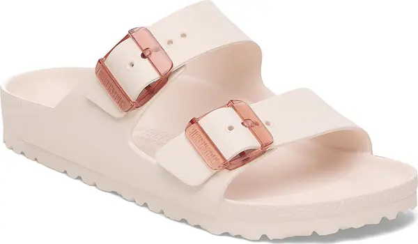 Birkenstock Birkenstock Arizona Stealth Buckle EVA Narrow Fit Unisex - Sandale Birkenstock - Roza - 1029742-7.5 - Size: 7.5