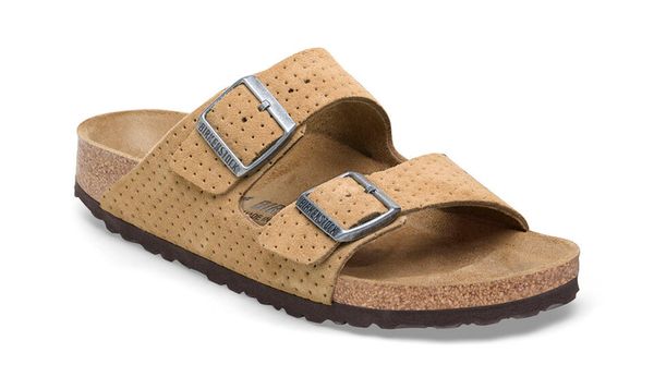 Birkenstock Birkenstock Arizona Suede Embossed Narrow Fit