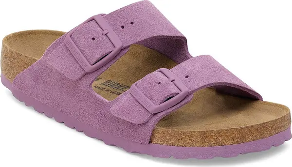Birkenstock Birkenstock Arizona Suede Leather Regular Fit Žene - Sandale Birkenstock - Ljubičasta - 1030641-3.5 - Size: 3.5