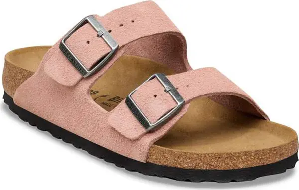 Birkenstock Birkenstock Arizona Suede Leather Regular Fit Žene - Sandale Birkenstock - Roza - 1031619-3.5 - Size: 3.5
