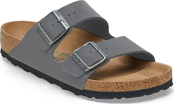 Birkenstock Birkenstock Arizona Vegan Birkibuc Regular Fit Žene - Sandale Birkenstock - Siva - 1030590-3.5 - Size: 3.5