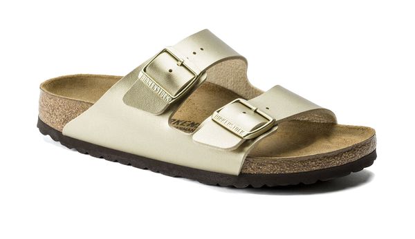 Birkenstock Birkenstock Arizona Birko-Flor Gold Narrow Fit