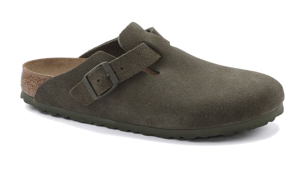 Birkenstock Birkenstock Boston Suede Leather Regular Fit