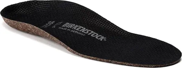 Birkenstock Birkenstock Birko Basic Textile Regular Fit Unisex - Ulošci za cipele Birkenstock - Crna - 1001109-5.5 - Size: 5.5