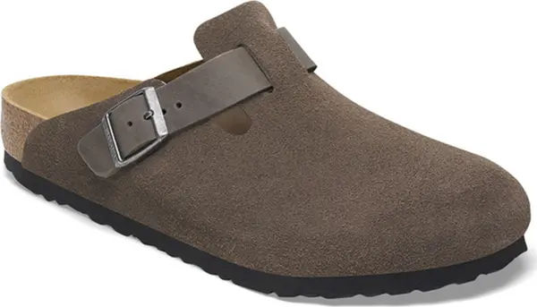 Birkenstock Birkenstock Boston BS Mixed Leather Regular Fit Muškarci - Sandale Birkenstock - Siva - 1029210-8 - Size: 8