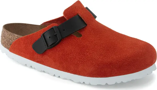 Birkenstock Birkenstock Boston BS Regular Fit Unisex - Sandale Birkenstock - Crvena - 1025952-3.5 - Size: 3.5