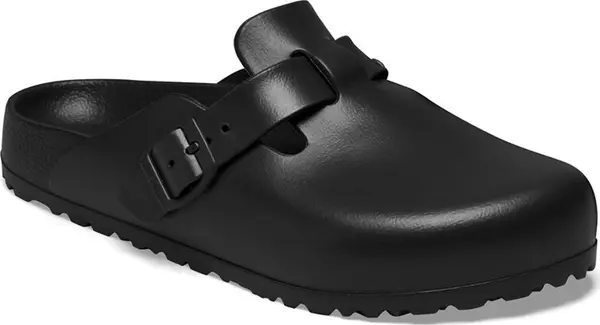 Birkenstock Birkenstock Boston Essentials Narrow Fit Black Unisex - Sandale Birkenstock - Crna - 127103-5.5 - Size: 5.5