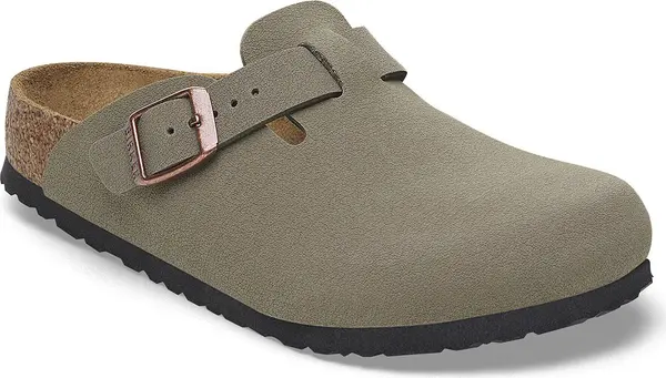Birkenstock Birkenstock Boston Kids BS Birko-Flor Birkibuc Narrow Fit Žene,Djeca - Sandale Birkenstock - Siva - 1029357-31 - Size: 31