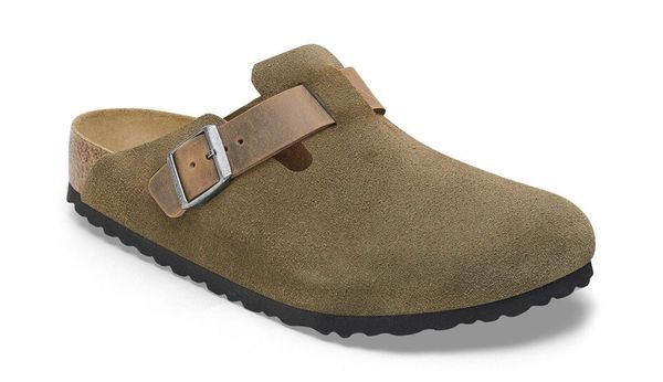 Birkenstock Birkenstock Boston Mixed Leather Regular Fit