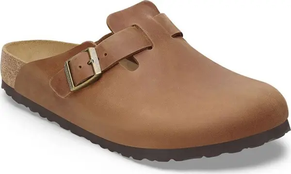 Birkenstock Birkenstock Boston Oiled Leather Regular Fit Muškarci - Sandale Birkenstock - Smeđa - 1028179-2.5 - Size: 2.5