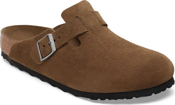 Birkenstock Birkenstock Boston Soft Footbed Suede Leather Regular Fit Muškarci - Sandale Birkenstock - Smeđa - 1030814-7 - Size: 7