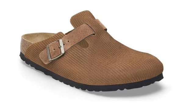 Birkenstock Birkenstock Boston Suede Embossed Narrow Fit