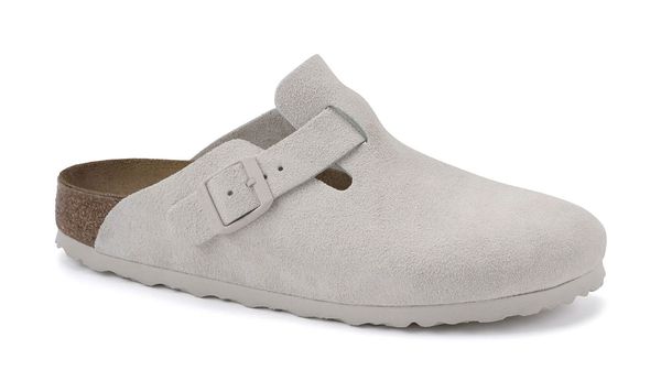 Birkenstock Birkenstock Boston Suede Leather Narrow Fit