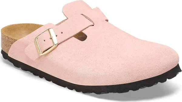 Birkenstock Birkenstock Boston Suede Leather Narrow fit Žene - Sandale Birkenstock - Roza - 1026171-7.5 - Size: 7.5