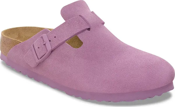 Birkenstock Birkenstock Boston Suede Leather Regular Fit Unisex - Sandale Birkenstock - Ljubičasta - B1030626-3.5 - Size: 3.5