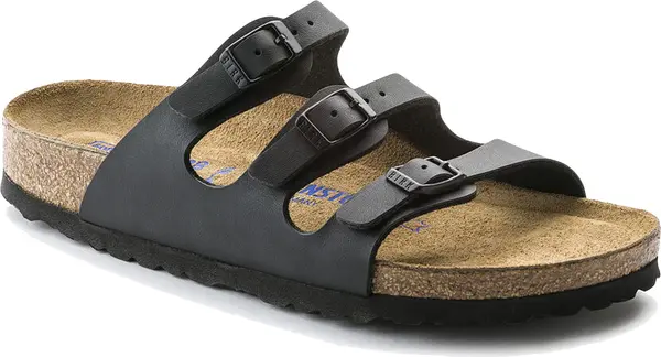 Birkenstock Birkenstock Florida BS Black Narrow Fit Žene - Sandale Birkenstock - Crna - 53013-3.5 - Size: 3.5