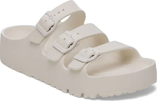 Birkenstock Birkenstock Florida Flex Platform EVA Narrow Fit Eggshell Žene - Sandale Birkenstock - Siva - 1029770-3.5 - Size: 3.5