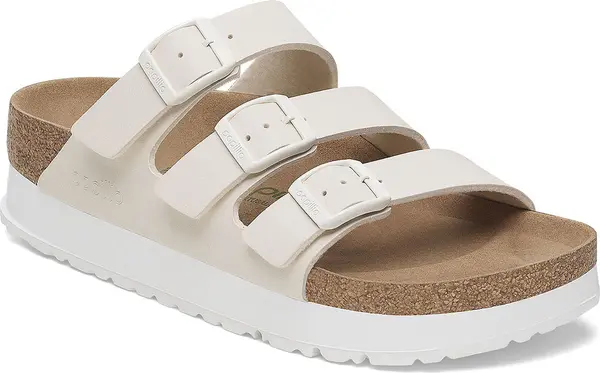 Birkenstock Birkenstock Florida III PAP Flex Platform Birko-Flor Narrow Fit Žene - Sandale Birkenstock - Bezbojan - 1029751-4.5 - Size: 4.5