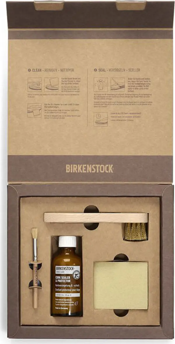 Birkenstock Birkenstock Footbed Care Set Unisex - Njega obuće Birkenstock - Smeđa - 1027810-One-size - Size: One size
