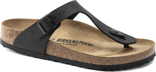 Birkenstock Birkenstock Gizeh Birko-Flor Narrow Fit Black 43693 Unisex - Sandale Birkenstock - Crna - 43693-3.5 - Size: 3.5