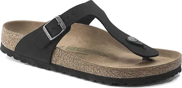 Birkenstock Birkenstock Gizeh BS Earthy VEG Narrow Fit Žene - Sandale Birkenstock - Crna - 1020487-3.5 - Size: 3.5