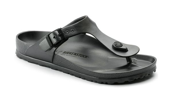 Birkenstock Birkenstock Gizeh EVA Beach Metallic Anthracite Regular Fit