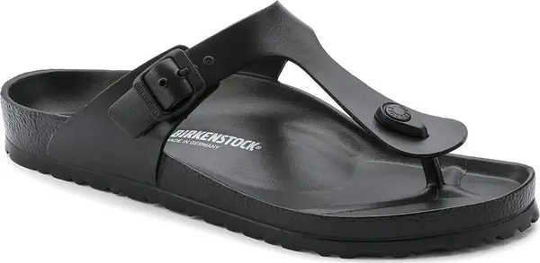 Birkenstock Birkenstock Gizeh EVA Black Regular Fit Unisex - Sandale Birkenstock - Crna - 128201-3.5 - Size: 3.5