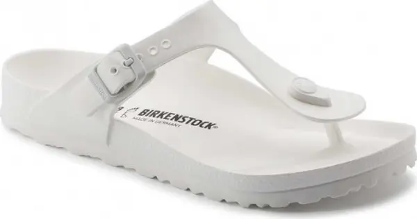Birkenstock Birkenstock Gizeh EVA White Regular Fit Unisex - Sandale Birkenstock - Bijela - 128221-8 - Size: 8