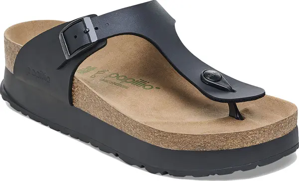Birkenstock Birkenstock Gizeh Flex Platform Regular Fit  Unisex - Sandale Birkenstock - Crna - 1027367-4.5 - Size: 4.5