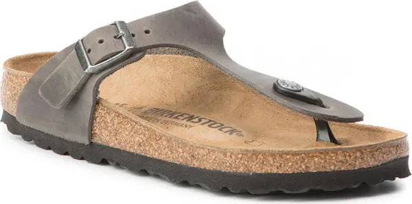 Birkenstock Birkenstock Gizeh Iron Narrow Fit Žene - Sandale Birkenstock - Siva - 1014273-3.5 - Size: 3.5
