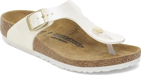 Birkenstock Birkenstock Gizeh Kids Birko-Flor Narrow Fit Žene,Djeca - Sandale Birkenstock - Bijela - 1029796-2.5 - Size: 2.5