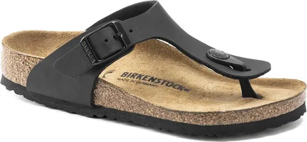Birkenstock Birkenstock Gizeh Kids Birko-Flor Regular Fit Žene,Djeca - Sandale Birkenstock - Crna - 0846141-33 - Size: 33