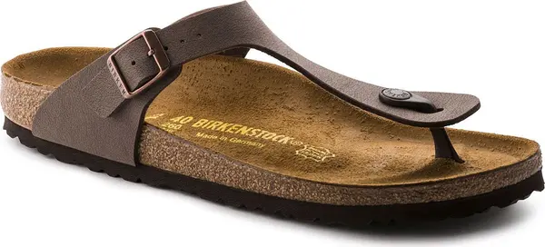 Birkenstock Birkenstock Gizeh Mocca Regular Fit Unisex - Sandale Birkenstock - Smeđa - 43751-4.5 - Size: 4.5