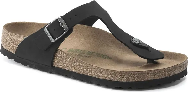 Birkenstock Birkenstock Gizeh Vegan Regular Fit Unisex - Sandale Birkenstock - Crna - 1020380-3.5 - Size: 3.5
