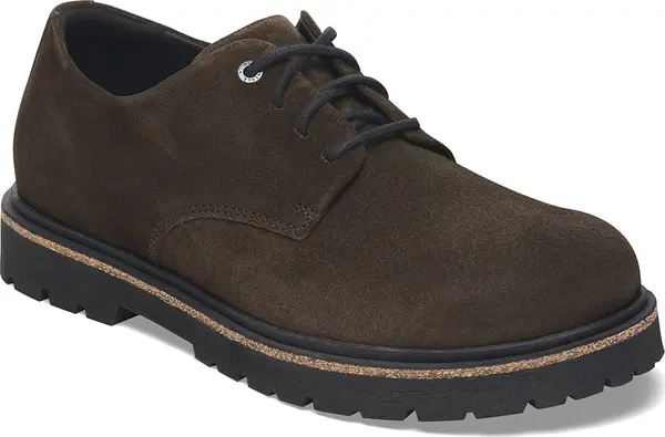 Birkenstock Birkenstock Highwood Lace Low Suede Leather Regular Fit Unisex - Cipele Birkenstock - Smeđa - 1029609-9 - Size: 9