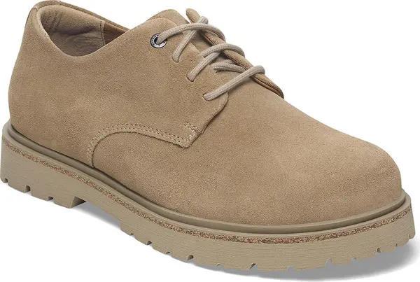 Birkenstock Birkenstock Highwood Lace Low Suede Leather Regular Fit Unisex - Cipele Birkenstock - Smeđa - 1029696-8 - Size: 8