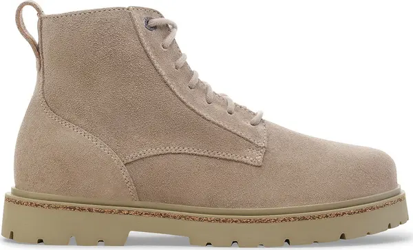 Birkenstock Birkenstock Highwood Lace Mid Women Suede Leather Narrow Fit Žene - Cipele Birkenstock - Svijetlo smeđa - 1028922-9 - Size: 9