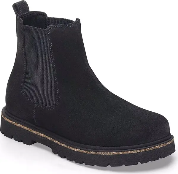 Birkenstock Birkenstock Highwood Slip On Suede Leather Mid Regular Fit Muškarci - Cipele Birkenstock - Crna - 1028138-9.5 - Size: 9.5