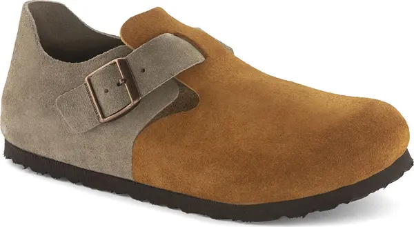 Birkenstock Birkenstock London Suede Leather Regular Fit Muškarci - Sandale Birkenstock - Smeđa - 1024973-7.5 - Size: 7.5