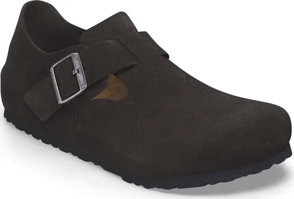 Birkenstock Birkenstock London Suede Leather Regular Fit Unisex - Sandale Birkenstock - Crna - 1028103-8 - Size: 8